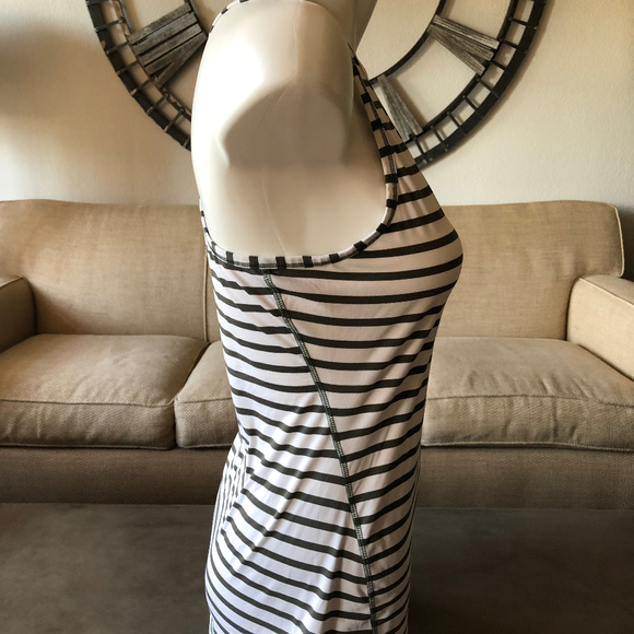 Athleta Tank, Black & white striped, size s - Picture 3 of 8